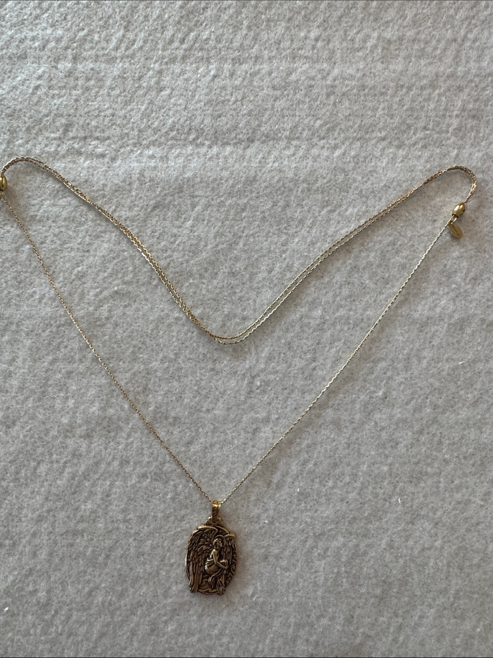 Alex and Ani Gold Angel Pendant Necklace - Women Jewelry